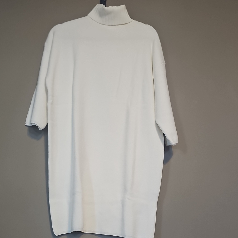 Tuckernuck White Turtleneck Dress
